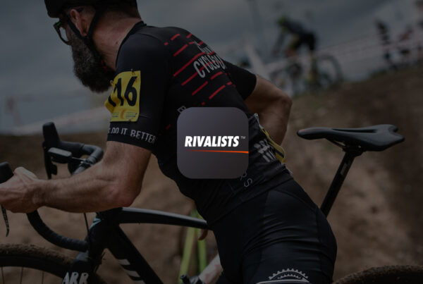 cycling race with rivalists athlete software